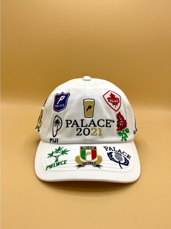 PALACE Other - PALACE White Embroidered Patch Cap